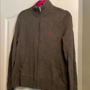 Ralph Lauren Polo zip up sweater